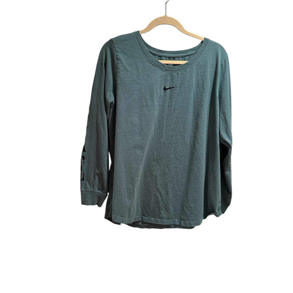 Nike Teal Long Sleeve Top